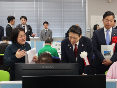 施設見学