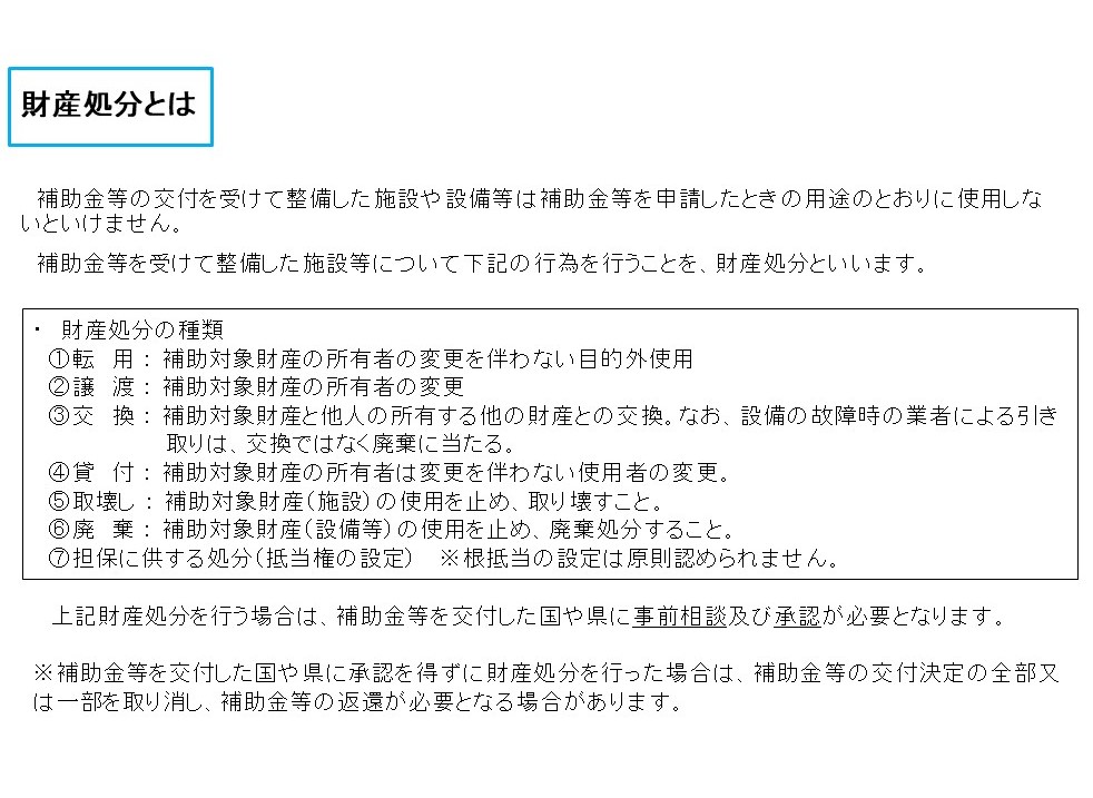 財産処分とは