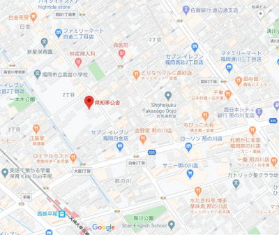 知事公舎マップ