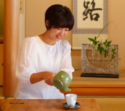 日本茶インストラクターの今村さん