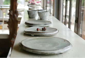 辰巳窯の小石原焼