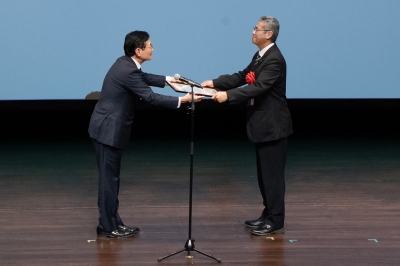 ２０２５（令和７）年度の表彰の様子