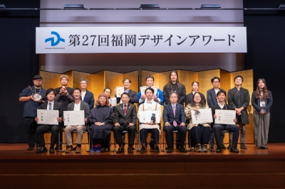 受賞者との記念撮影