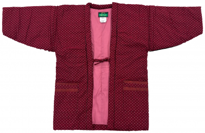 久留米綿入はんてんの画像（赤）