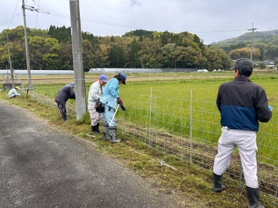 サポーター活動の様子