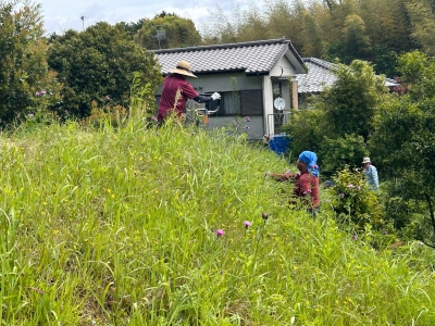 サポーター活動の様子