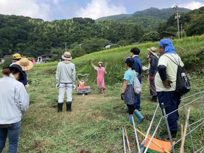 サポーター活動の様子