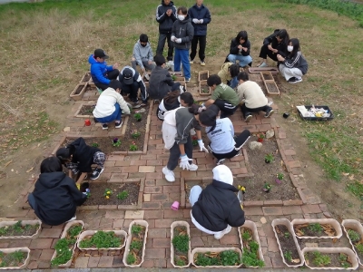 戸畑中央小学校 作業写真