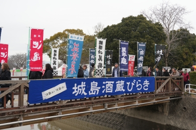 昨年の城島酒蔵びらきの様子