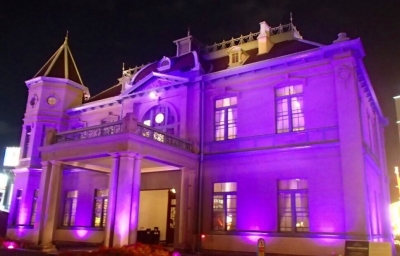 貴賓館ライトアップ