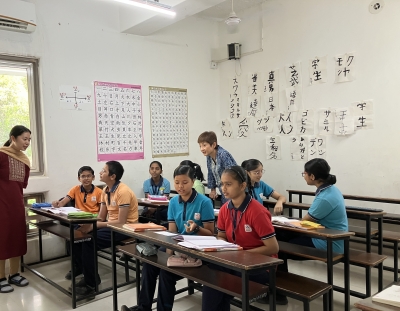 インドでの活動の様子