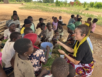 マラウイでの活動の様子