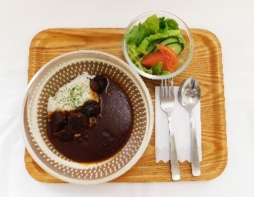 （写真）東峰村しいたけカレー