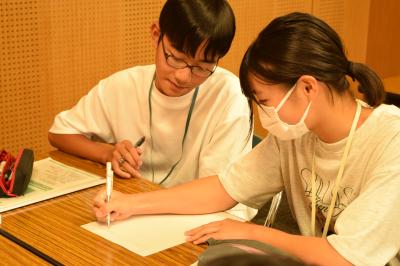 グループワークの様子（南筑後みらい塾）