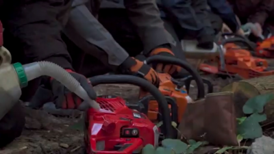 動画内容１チェーンソーの手入れ