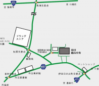 田川総合庁舎地図