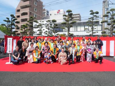 高宮校区どんたく隊の皆さんと