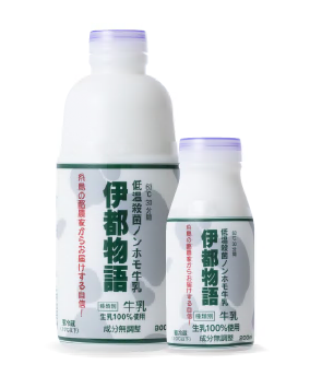 伊都物語低温殺菌ノンホモ牛乳