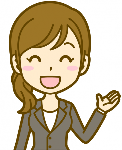 女性職員のPR