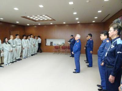 出発式