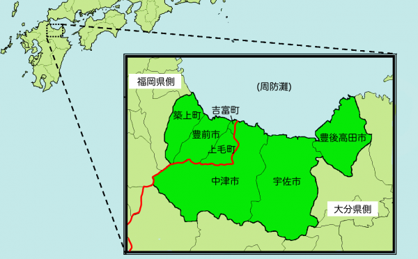 地域拡大図