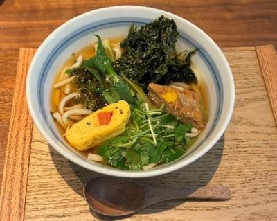 明太卵焼き入りうどん