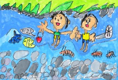 入選作品②（川・下学年）