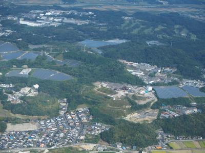 上空からの監視の様子