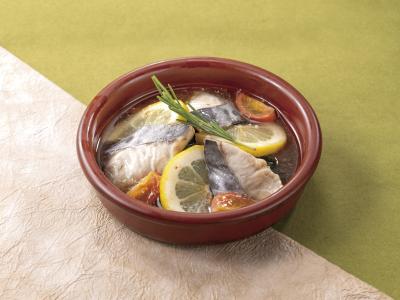 YEBISU BAR 「糸島産「特鮮本鰆」のYEBISU蒸し ~アクアパッツァ仕立て~」