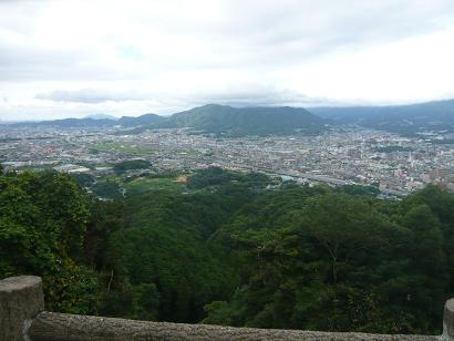 筑紫野市天拝山からの眺め