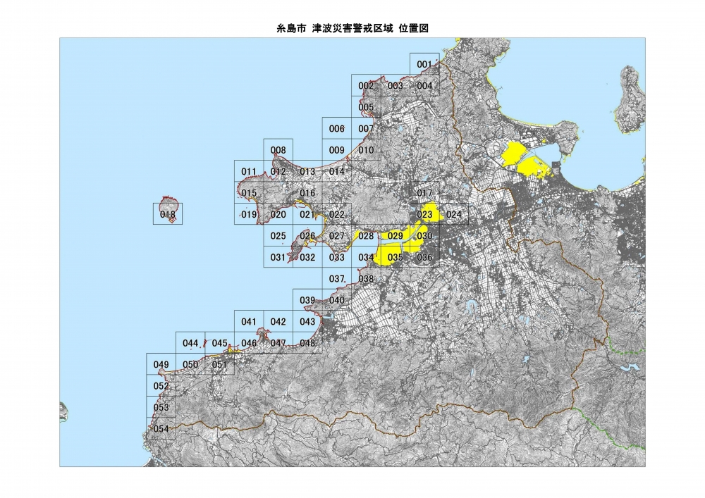 糸島市位置図