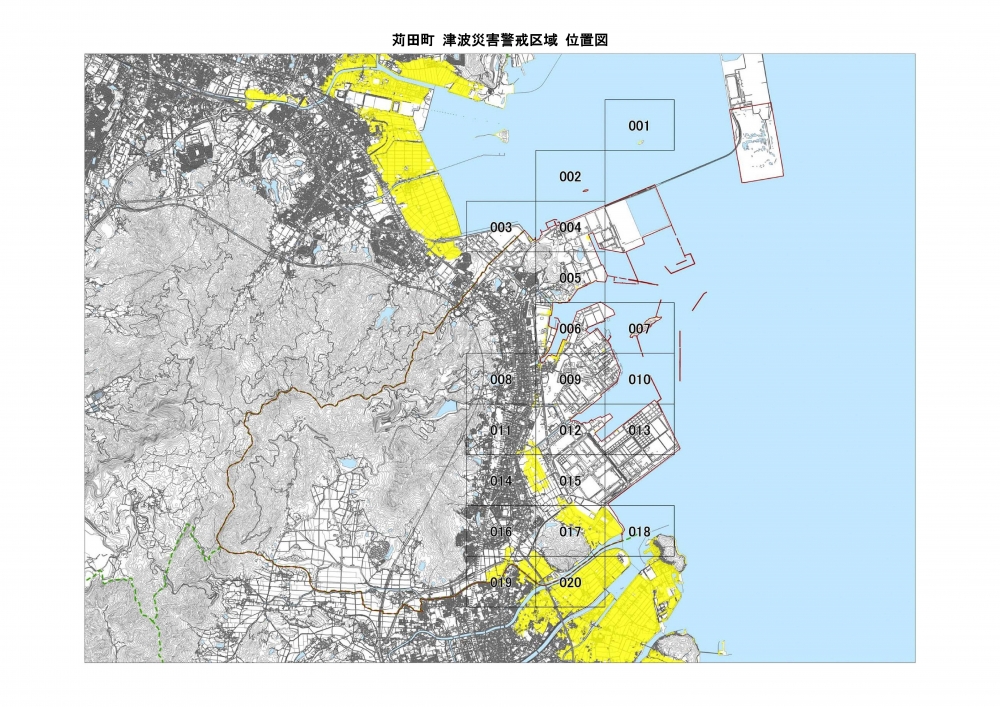 苅田町位置図