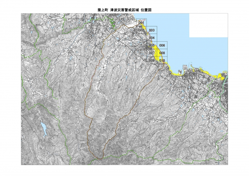 築上町位置図