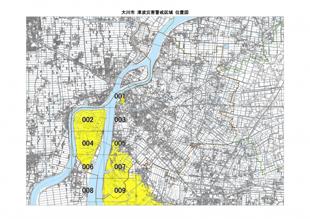 大川市位置図