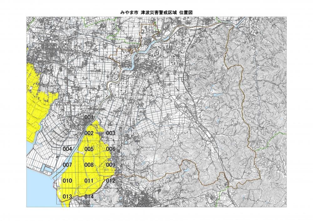 みやま市位置図