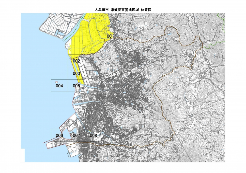 大牟田市位置図