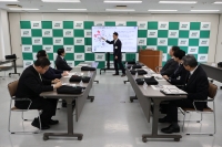 町の取組説明の様子