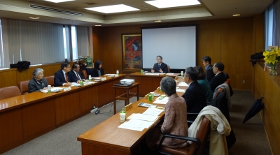 第８回福岡県森林環境税検討委員会の様子