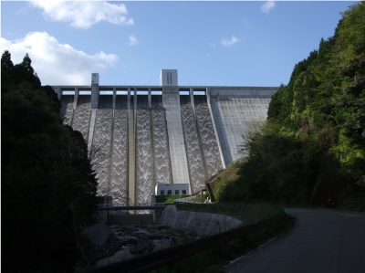 五ケ山ダムの写真です