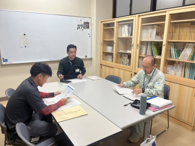 個人面談の様子