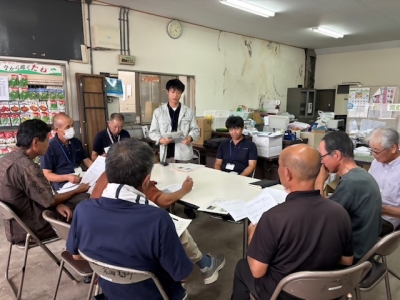 そらまめ生産販売反省会