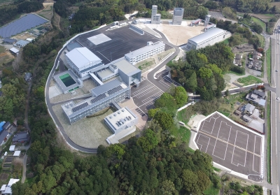 福岡県消防学校の航空写真