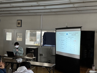 普及指導センター職員による講義の様子
