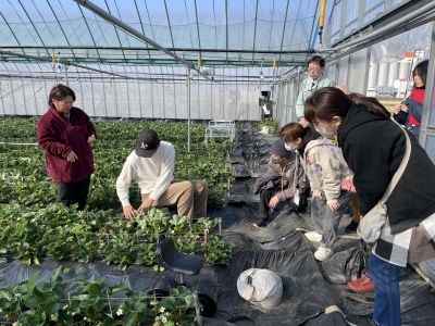 作業説明を手話で通訳