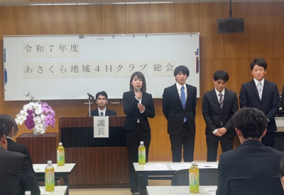 今後の抱負を語る和佐野新会長