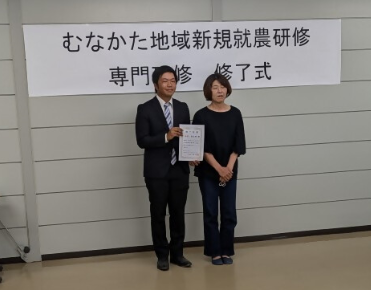 研修生と指導農家