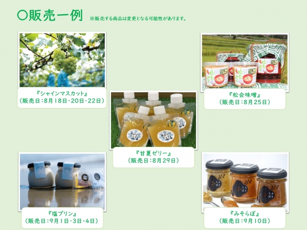販売一例