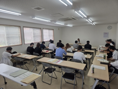 就農支援について説明する普及員