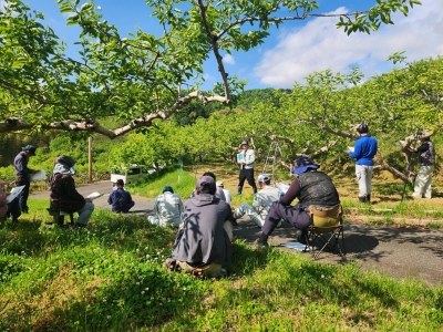 事例紹介を聞く生産者の様子