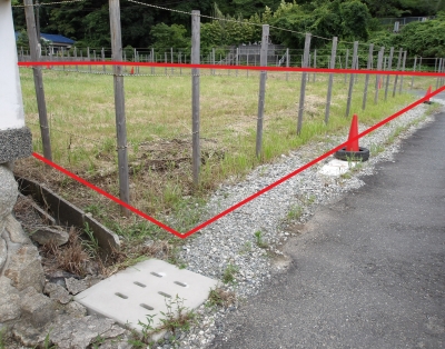 物件南西側から（138）